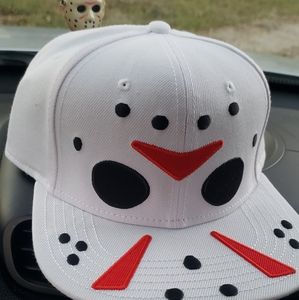 NWT*FRI 13th JASON VORHEES Snapback Baseball Cap